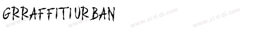grraffiti urban字体转换